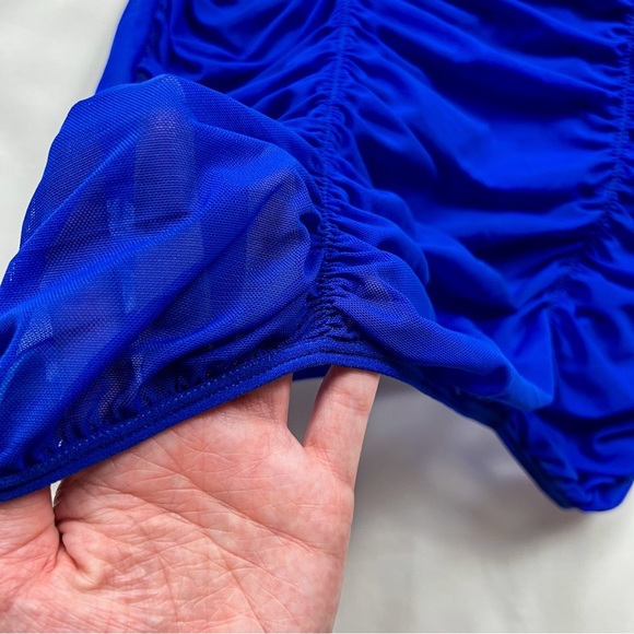 Y2K Shirley Of Hollywood Mesh Slip Dress - Picture 7 of 8